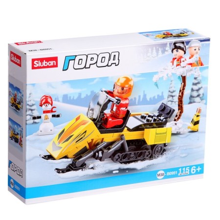 Designer city "Snowmobile", 115 parts-3