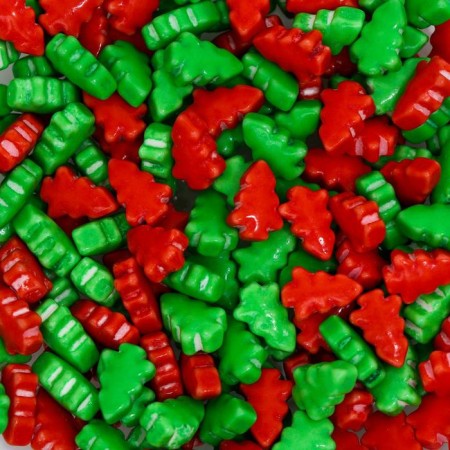 New Year. Sprinking confectionery "New Year tree", mix, 50 g-1
