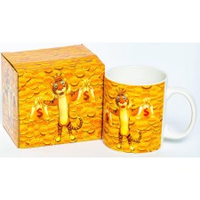 Кружка Olaff «Золотой тигр», d=24 см