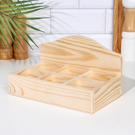 Tailed bags stand with 6 compartments 235x140x50mm-2