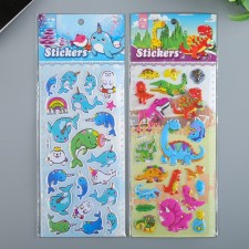 Plastic sticker 
