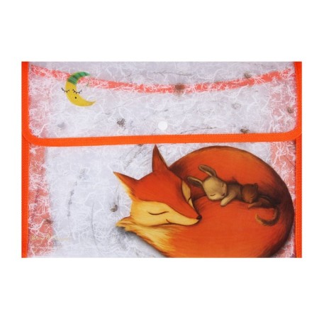 A4 button "Magic Fox", with a edging button, mix