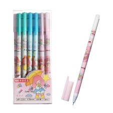 Gel handle with erased ink Calligrata, 0.38mm, blue rod, body with 