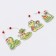 New Year! A set of pendants "Snake", in a wooden gift package, 12 pcs.