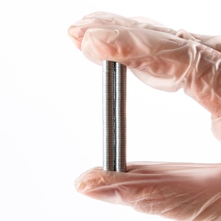 The magnet is neodymium, size 1 pc. - 5 × 5 × 1 mm, set 100 pcs.-5