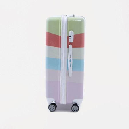 Big suitcase 26 ", code castle, colorful color-3