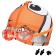 Set for swimming children's “on the wave” “fish”: a cap, glasses, berushi, a clip for a nose