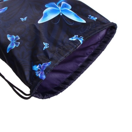 A bag for shoes 420 x 340 mm, calligrata MSO-5s, (soft polyester, density 210d), "butterflies 2"-3