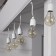 Girlyand "Retro Belt Light" 10 m, IP54, UMS, white thread, step 100 cm, E27 (without lamps), 220 V