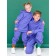 Baby trousers, height 110 cm, purple color