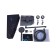 Bath mixer Fashun A52219-17, single-leaf, pour 325 mm, with shower set, graphite 968666