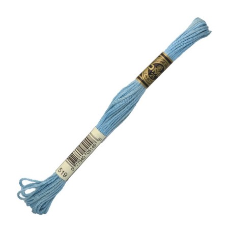 The threads of the DMC 117 (519), 12 pcs. packaged