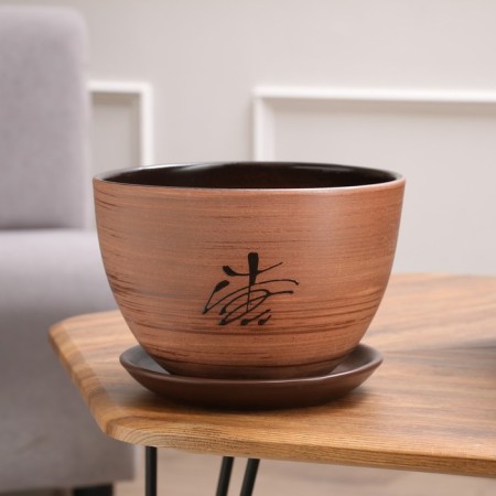 Pot Flower East 4l with a stand-4