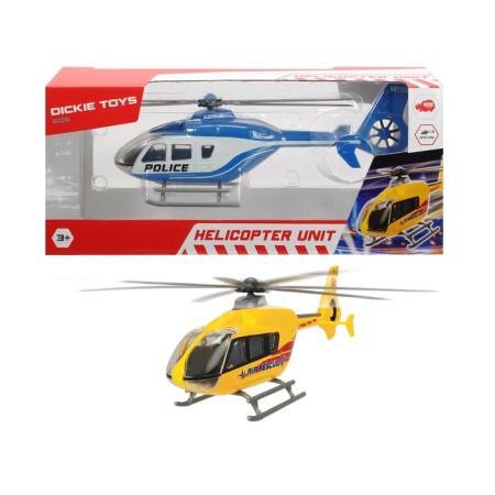 A helicopter with spinning blades, 21cm, mix-2