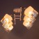 Camelia chandelier 6he27 40W white-gold 70x47x27 cm Bayerlux