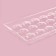 Form for chocolate and sweets "Diamond", 18 cells, 22 × 11 cm, color transparent color