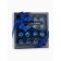 A set of soap roses in a box 16 pieces, turquoise-white