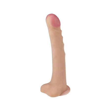Falloimitator Neoskin, Super Gigant with suction lover, TPR, bodily, 39 cm-1