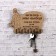 Key (5) "Life is the choice..., 13x18 cm