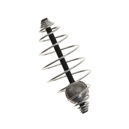 The feeder spring is large, 65 x 30 mm, 25 g-1