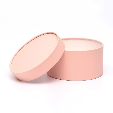 Gift box "Pink peach" covered without a window, 18 x 10 cm-2