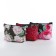 Women's wallet with zipper, color mix