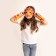 Carnival set "Autumn Joy": Mask and Bracelets