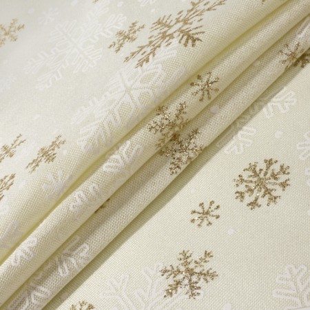 Loty "Snowflakes with sparkles", 48 × 48 cm