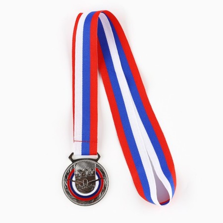 Thematic medal 193 "Swimming", silver, d = 5 cm-3