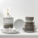 Service table porcelain "Classic", 37 items, 4 types of plates