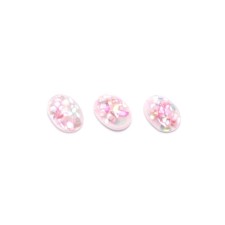 Plastic design TNL “Kaleidoscope”, No. 01 “Oval”, 5 pcs