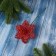 Artificial flowers "overflow" flower-plot, 8x20 cm, mix