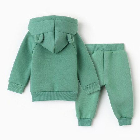 Costume: sweatshirt and pants crumbs, I am Basic Line, height 62-68 cm, green-6