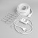 Flexible neon Uniel 10 × 18 mm, IP67, 5 m, SMD5050, 80 LED/m, 220 V, glow RGB