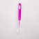 Spoon for nursery for feeding silicone, from 5 months, color purple