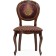 Chair wooden chair Adriano 2 array of beech/fabric, cherry/burgundy 50x54x97 cm