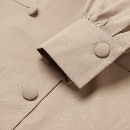 Women's jacket Minaku: safari beige color, river 46-8