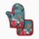Kitchen kit "Beauty" mittens-output 20x27cm, take 17x17cm 100% p/e