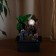 Fountain "Elephant under the Palma near the Stone Wall" 16x13x22 cm (with backlight)