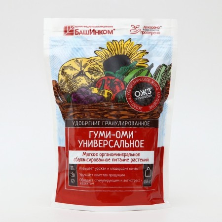 Fertilizer Gumi-Omi Universal Doy-Pak, 0.8 kg