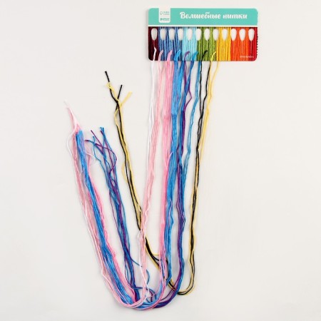 Cross -stitching on the plastic canvas "Magic", a set for creativity-3
