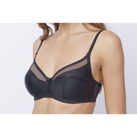 Women's bras of Lengy, size 75j, black color-5