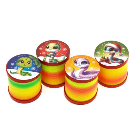 Spring Rainbow "Snake of Good luck", Mix color, D.-5CM-3