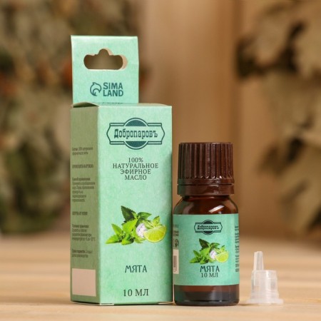 Essential oil "Mint", a bottle-boiler, abstract, 10 ml, "Dobroparov"