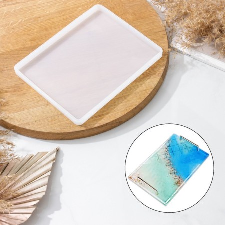 Mold Dolyana "Rectangle", silicone, 16 × 20.5 × 1 cm