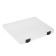 A4 document folder, with black latches, 230 x 305 x 23 mm, transparent case