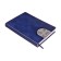 Dated diary 2025, A5, 176 sheets, Hong Kong, solid cover, pancake embossing, with liesse, block 80 g/m2, blue