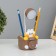 Highlight lamp with a "kitten" LED 3W USB chocolate 9.1x8.1x20 cm Risalux
