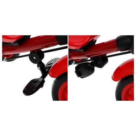Three -haired bicycle "Vivat 3 ray", red color-4