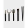 A set of tools for the tea ceremony 5 in 1: forceps, brush, knife, grip, spoon